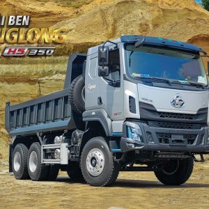 XE TẢI BEN CHENGLONG H5 6x4 350HP - THÙNG HYUNDAI