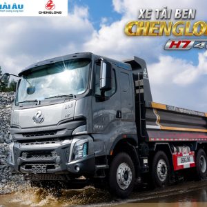 XE TẢI BEN CHENGLONG H7 400 HP (8X4) CẦU DẦU