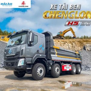 XE TẢI BEN CHENGLONG H5 360 HP (8x4) CẦU LÁP